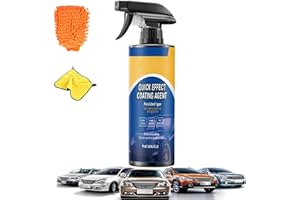OVEALLGO Quick Effect Coating Agent Spray de revêtement 3 en 1 Nano pour voiture 120 ml (1 pièce)