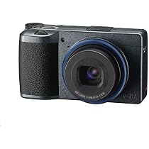 Ricoh GR IIIx Urban Edition, Metallic Gray Body with Navy Blue