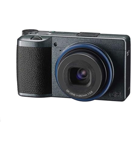 Ricoh GR III Digital Compact Camera, 24mp, 28mm F 2.8 Lens with