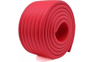 M2cbridge Multifunctional Edge and Corner Guard Coverage Baby Safety Bumper DIY 2m (Red)