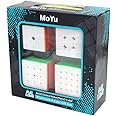 Cubelelo Mofang Jiaoshi 2x2 3x3 4x4 & 5x5 Cube Stickerless Combo Speedcube Magic Puzzle Toy