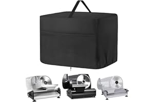 Rilime Meat Slicer Cover,Dust-proof Meat Slicer Machine for Home compatible with OSTBA Meat Slicer Commercial,Fit for Elite for OSTBA Meat Slicer -15" L x 11" W x 11" H