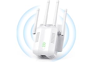 Maxuni WiFi Extenders Signal Booster for Home WiFi Boosters and Signal Amplifier, Dual Band 5Ghz/2.4Ghz, Cover Up to 1600 Sq.Ft and 30 Devices