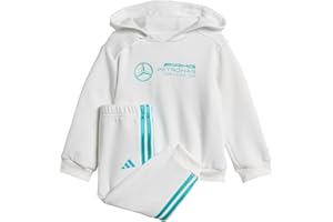 adidas Unisex bebé MERCEDES - AMG PETRONAS FORMULA ONE TEAM DNA BABY JOGGER LONG SLEEVE