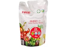 Farlin Clean 2.0 Baby Bottle Wash Refill Pack Af-10005, 700 Ml