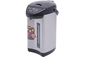 CIOUNMB 4L Thermopot Heißwasserspender: Großer 4-Liter-Wassertank, 750W Glühweinspender, Glühweinkocher für Tee, Kaffee und Glühwein