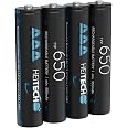 Batterie 9V 6F22 PKCELL, Pila 9V a Lunga Durata per Rilevatori di Fumo