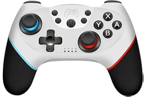 ZAKGBXBIG Mando para Switch/Switch Lite/Switch OLED con Wake Up, Mando Pro Controller Mando pc con Gyro Axis/Dual Shock/Función Turbo y Captura de Pantalla