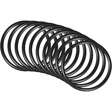 Rubberen afdichting, rond, 60 stuks, rubberen sluitringen, rubber, platte afdichtingsset diameter 1/4 inch en 3/8 inch kraan voor het repareren van lekkende kranen voor het vervangen van versleten