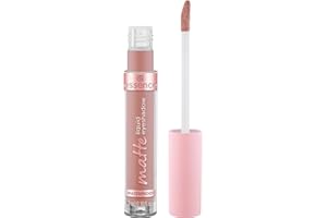 Essence Cosmetics matte liquid eyeshadow fard à paupières liquide, longue durée, couvrant, séchage rapide, naturel, intense en couleurs (3ml)