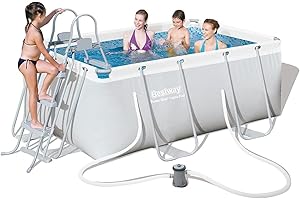 Bestway 8321300 Piscina rectangular con hidrobomba 287x201x100 cm