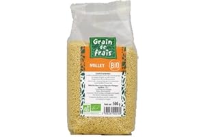 Millet décortiqué BIO - Grain de Frais - paquet 500g