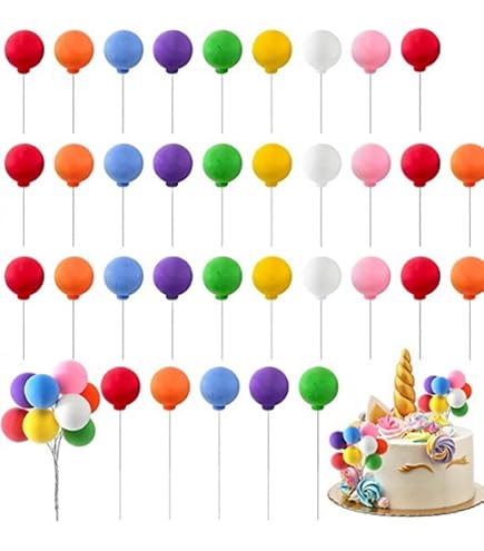 TOYMYTOY 18 Windmühlen-Kuchen-Topper – Bunte Cupcake-Picks Für Geburtstagspartys