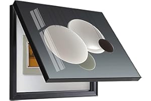 Hengqiyuan Flip Cover Meter Box Cornice Decorativa Decorazione della Scatola elettrica Scatola del contatore Decorativo Moderna Contatori Staccabili elettrici,D,50x40cm