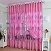 Youpin 2pcs Luxurious Voile Curtains 1mx2.5m Upscale Jacquard Yarn Curtains Tulle for Door Window Decor (Pink)
