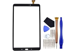 VEKIR Touch Repair Écran en Verre pour Samsung Galaxy Tab A 10.1 (2016) T580 T585 (Noir)