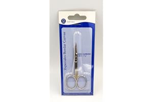 MERCERÍA SUANCES Tijeras curvas de bordar, cutilculas y costura, varios usos.