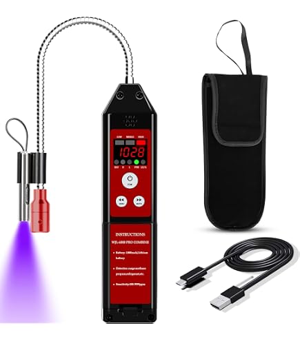Détecteur de fuite de éon, détecteur de fuite halogène de réigérant, climatiseur R22 R410A R134A R1234YF HCFC, testeur de gaz, outil de détection  1420