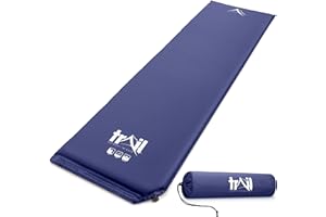 Trail Outdoor Leisure Self Inflating Camping Mat 3cm Thick Single Sleeping Pad Lightweight With Bag