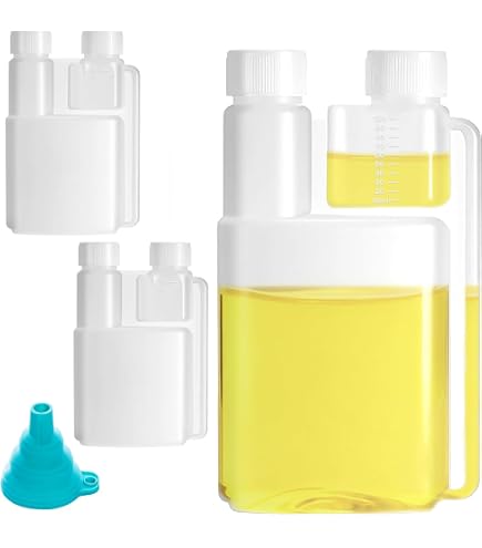VanAnderen Set of 6 HD-PE Bottles 100 ml Each with Piping Nozzle in