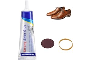 GRFIT Colle Chaussures, Colle universell Colle à Chaussures Puissante, Shoe Repair Glue Colle Semelle Chaussure Transparente pour Chaussures de Sport, Chaussures en Cuir, Talons Hauts, 60ml