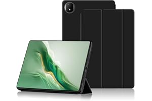 zZjoOoj Silicone Case for Honor MagicPad 2 (2024) 12.3 Inch, Lightweight Protective Case with Stand Functio and Auto Sleep/Wake Function, Black