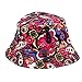 Produktbild NINGSANJIN Sonnenhut Anglerhut Fischermütze Unisex Blumenmuste Hat Sonnenhüte Herren Frauen Fischerhüte Sommerhut Schlapphut Bucket Hat Outdoor-Hut,Many Patterns (I3)