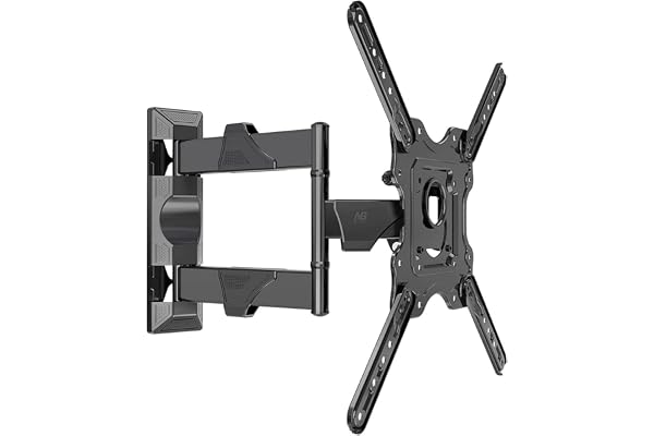Gadget Wagon 32 to 55 Inch led TV Wall Mount Movable Swivel Corner Bracket P4, Swivel and Tilt Corner, Full Motion