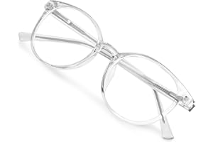 Ymmott Blue Light Filter Glasses Women's Computer Glasses Without Prescription Reduces Eye Strain Blue Filter Gaming Glasses Transparent for Women