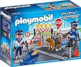 PLAYMOBIL 6878 - Polizei-Straßensperre