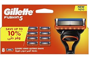 Gillette Fusion5 Pro Power Men's Refillable Razor: 4 Blade Refills