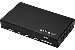 StarTech.com Sdoppiatore Splitter HDMI a 2 porte - 4K 60Hz - HDR - ST122HD202