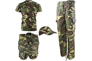 Kombat UK Kids DPM Camouflage Explorer Army Kit - Camo, 12-13 Years