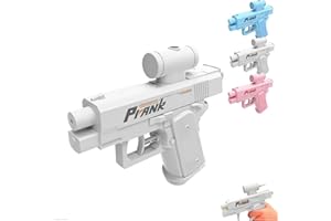 JHIALG Prank Two-Way Water Gun, Reverse Waters Guns Spray from Front and Back, Squirt Guns Toy for Pranks, Parties, & Outdoor