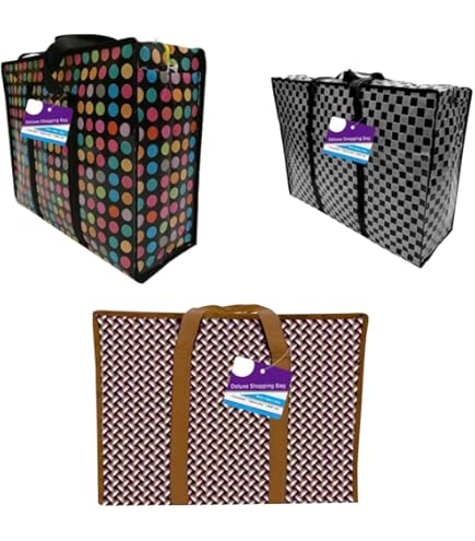 Lot De 4 Grands Sacs De Rangement Jumbo Bag DECO EXPRESS – Pour Vêtements Et Déménagement