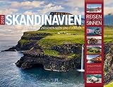 Skandinavien 2019, Wandkalender im Querformat (54x42 cm) - Reisekalender Norwegen, Schweden, Finnland, Dänemark und Island mit Monatskalendarium (Reisen mit allen Sinnen) by 