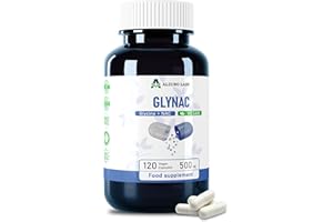 Alzuro Labs GlyNAC | 500mg High Strength |120 Vegan Capsules | Glycine & NAC Supplement (N-Acetyl Cysteine) for Metabolism & Immune Wellness | Antioxidant Dietary Supplement |Lab Tested, GMP Certified