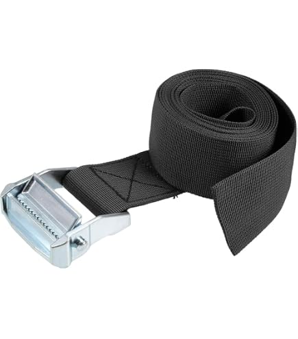 Sangle Nylon Noir On1shelf - 10mm X 10m - Polypropylène Résistant - Pour Bricolage, Camping Ou Rangement