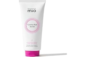Mama Mio Tummy Rub Scrub 180 ml | Pregnancy Gentle Body Exfoliator | For Dry Skin | 97 Percent Natural Origin