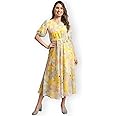 Preneum Women's Stylish Maxi Dress – Long One-Piece Dress for Women | Flowy, Comfortable & Trendy for Casual & Special Occasions(Maxi$Parent-3(4))