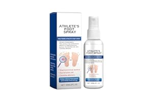 Dabacc Athletes Foot Treatment, Antifungal Foot Spray, F/oot and Nail Treatment Spray,Fast-Acting Odour Control & Cracked Heel Repair, Moisturizing F/oot Care S/pray for Men & Women