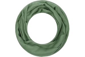 Majea Loop Alice schmaler Damen-Schal Loop Frühlingsschal Schlauchschal Rundschal Tuch uni unisex unifarben einfarbig Halstuch