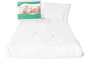 BABY COMFORT Set piumone e cuscino 135 x 100 cm per lettino letto anallergico
