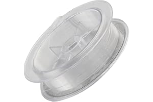 ZEROUPSHOP Virtually Undetectable Fluorocarbon Fishing Line, Outsmart Cautious Fish, (2.0-0.23mm-9.48LB White)