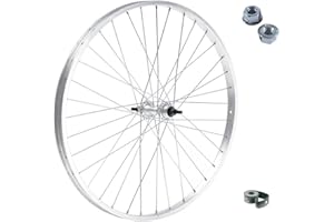 MADICKS ROUE / Jante avant 26" X 1.75 Vélo Raccord standard aluminium/acier 26 x 1,75 Hollande - Vélo de ville - PASSAGE - Graciella - VTT écrous de fixation et rabat inclus