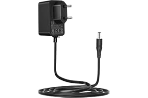 Lonnky Adattatore 12V 1A con Cavo da 3 M, Connettore DC 2,1 mm x 5,5 mm per Telecamere IP, CCTV, Strisce LED, Dispositivi Audio/Video, Router