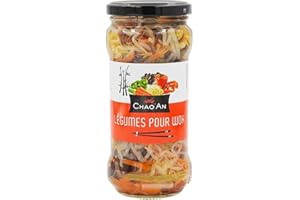 Légumes pour wok - Chao'an - bocal 330g