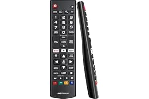 MIMIROOM Telecomando Sostitutivo LG, Compatibile Con Smart TV, Universale AKB75095307 Per LCD LED UHD OLED 3D 4K TVS (Batterie Non Incluse)