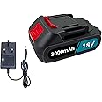 3.0Ah Battery and Charger suitable for all rontaly 18V tools 3000mah battery 1pc charger 1pc