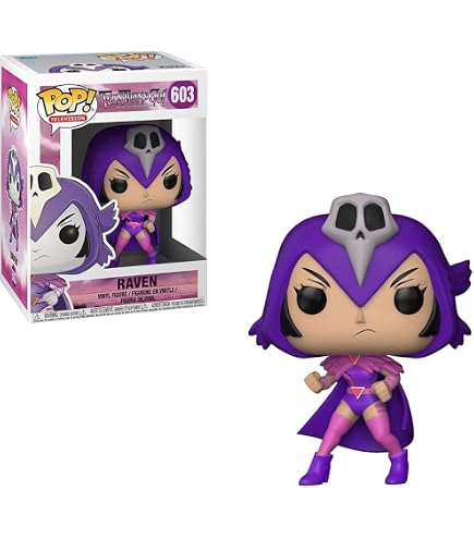 Funko Pop! DC – Raven – Figurine Vinyle 9,5 Cm – Exclusive, Collection
